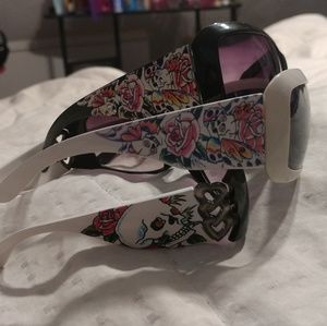 Set of 3 "Ed Hardy" style like shades
